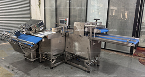 Cortadora de <span class=keywords><strong>Pan</strong></span> Continua con Orificio para Colgar, Abridor de Bolsas Prefabricadas, Máquina para Atar Bolsas de Tostadas, Línea de Producción para Procesamiento de Alimentos y Snacks - Product Image 2