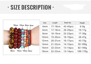 Bestseller européen et américain <span class=keywords><strong>Bracelet</strong></span> de perles en pierre naturelle turquoise de 8mm pour hommes et femmes <span class=keywords><strong>Bracelet</strong></span> élastique Bijoux Cadeau - Product Image 3