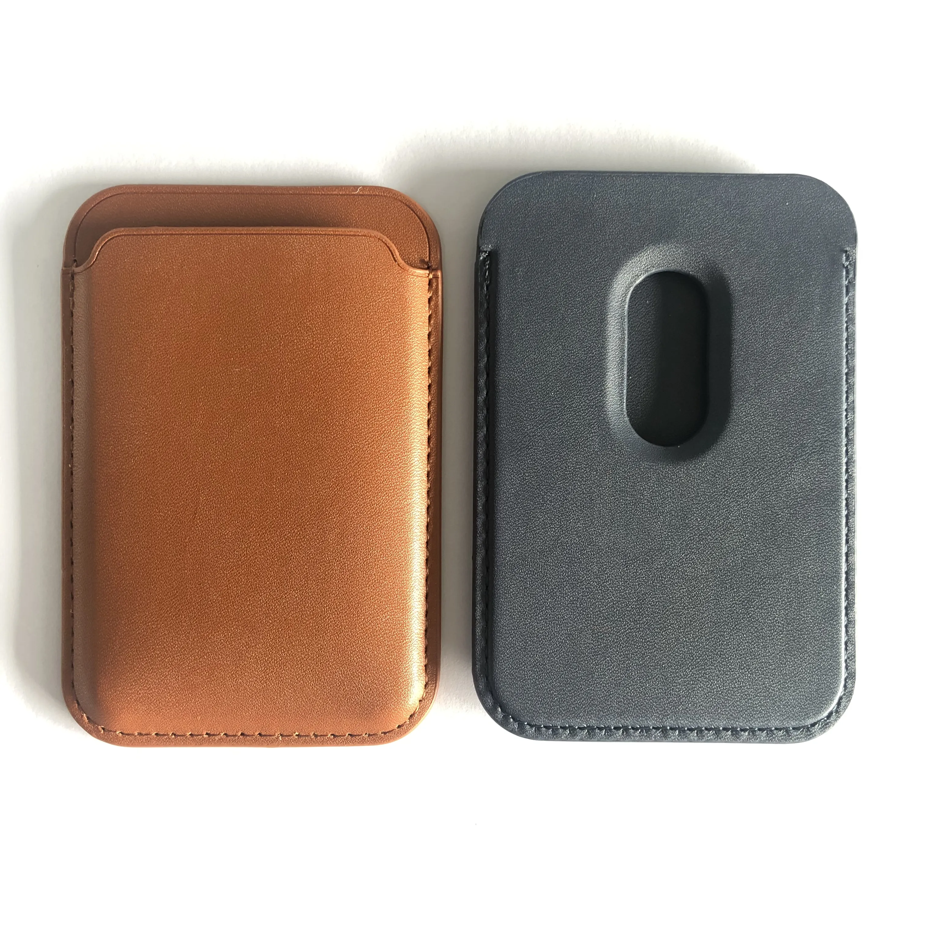 Популярный кожаный магнитный держатель для кредитных карт для телефона Magsaf iPhone 12, чехол-кошелек из искусственной кожи для iPhone 12 Pro Max