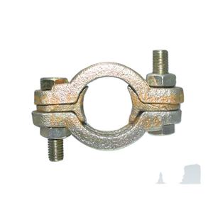 מהדקי צינורות כפולים מדויקים ועמידים במיוחד, מגולוונים, לחיבורי צינורות אוויר בקוטר פנימי של 12 מ\\\"מ - Product Image 1