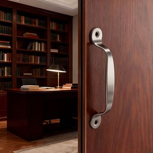 Stainless Steel Door Handle Bar Brushed Surface Mounted Cabinet Hardware Traditional Design Durable For Doors Windows <b>Drawers</b> - Product Image 1