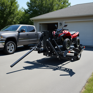 D0100H5N7G6 Portamotos de Acero Reforzado de 2 Pulgadas, Capacidad de 800 Libras, para Remolcar ATV y Motocicletas - Product Image 2