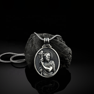 MECYLIFE-collar religioso de acero inoxidable para hombres, joyería de San Valentín, bautismo y San Valentín - Product Image 2