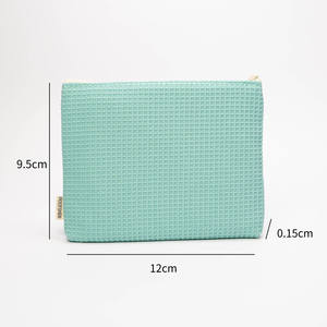 กระเป๋าเครื่องสำอางมีซิปสไตล์วินเทจได้รับการออกแบบอย่างกว้างขวางโพลีเอสเตอร์ความจุขนาดใหญ่สำหรับใช้ภายนอก - Product Image 3