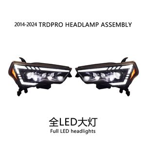 Kit de modernisation de phares à LED à 4 lentilles pour Toyota 4Runner 2014-2024, phare avec clignotant séquentiel à éclairage progressif, DRL - Product Image 2