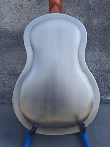 <span class=keywords><strong>Chitarra</strong></span> Risonatore a Cono Singolo Aiersi con Corpo in Ottone Vintage e Fori a Griglia Duolian - Product Image 2