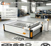 Système de découpe CNC à couteau oscillant à prix spécial pour les joints en caoutchouc et la découpe automatique de tissus.