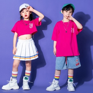 <span class=keywords><strong>Ropa</strong></span> de baile de Hip Hop <span class=keywords><strong>para</strong></span> niños, camiseta, <span class=keywords><strong>ropa</strong></span> de calle, falda blanca <span class=keywords><strong>para</strong></span> niñas, niños, trajes de baile de Jazz, <span class=keywords><strong>ropa</strong></span> de escenario <span class=keywords><strong>para</strong></span> adolescentes - Product Image 2