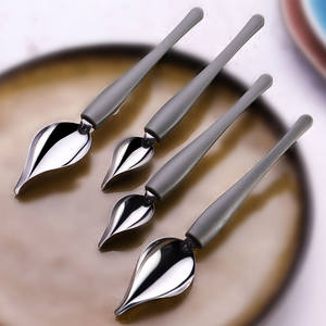 Cucchiai Decorativi in Acciaio Inox per Dessert/Caffè, per Ristoranti Occidentali, per Decorazione di Salse, Pennello da Chef per Campeggio - Product Image 3