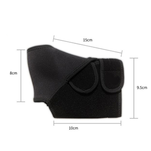 Attelle <span class=keywords><strong>de</strong></span> cheville unisexe respirante en néoprène avec sangles <span class=keywords><strong>de</strong></span> stabilisation pour la protection et la récupération après des entorses <span class=keywords><strong>de</strong></span> la cheville - Product Image 6