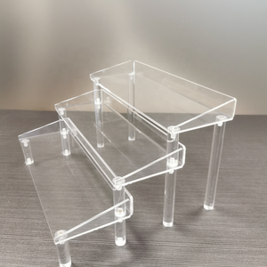 Acrylic cupcake hiển thị Riser phục vụ khay Macaron món tráng miệng đứng cho đám cưới sinh nhật đảng kệ trưng bày - Product Image 4