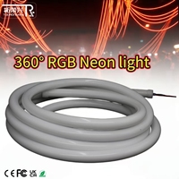 Tube néon DMX512 SPI blanc 360 degrés, lumières DJ, RGB adressable, D22, tube néon LED étanche pour festivals de musique et raves