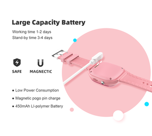 Reloj Inteligente TD45 para Niños con Llamada de Emergencia SOS, Tarjeta SIM 2G, Resistente al Agua IP67, Pantalla IPS, Reloj Telefónico para Niños con Cámara - Product Image 4