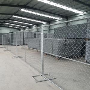 Afzetwerkplaats, eenvoudig te monteren, duurzaam, draagbaar, gaasnet van diamantvormig draad, kettingmat, tijdelijk hekwerk voor bouwplaatsen - Product Image 1