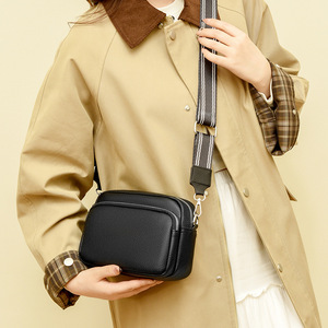 Luxury Lady Fashion National Vintage England Single Zipper Closure <b>Medium</b> Soft PU <b>Handbags</b> Shoulder Dinner Bags All Seasons - Product Image 3