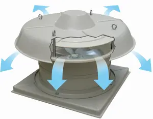 11000m3/h air volume power saving ventilation industrial large air flow roof mounted exhaust fan