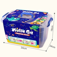 Juguete Mágico de Agua para Niños, Hada Acuática, Kit de Gel de Agua, Gel Mágico Creativo para Manualidades, Gel de Agua Cristalino, Juguete de Agua Hecho a Mano para Manualidades