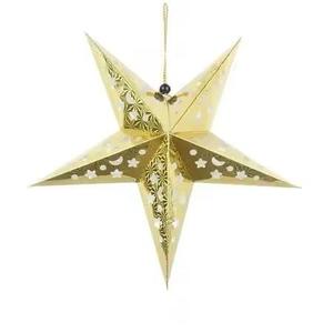 Estrella de Navidad de aluminio Vintage de estilo Vintage de alta calidad para la decoración del hogar y el jardín - Product Image 1