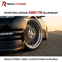 Jantes forgées Reach 20 pouces, finition polie, maille métallique 5x120 6061 T6 pour Rolls-Royce Ghost