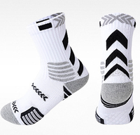 Chaussettes Elite Basketball Crew pour enfants et jeunes Chaussettes de sport en éponge épaisse bon marché en gros