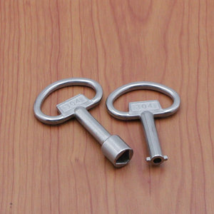 Xin Jieliang Universal <b>Key</b> For Electrical Distribution <b>Boxes</b> <b>Meters</b> Cabinets Turnlocks 304 Stainless Steel - Product Image 3