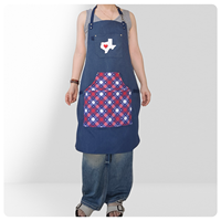 Tablier en toile sans manches tendance pour femme, avec logo personnalisé, pour usage domestique, restauration, cafétéria, salon de thé, nettoyage