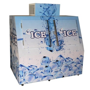 <span class=keywords><strong>Congélateur</strong></span> à glaçons de capacité commerciale, bac de rangement, <span class=keywords><strong>congélateur</strong></span> à porte inclinée pour l'extérieur de la glace - Product Image 2