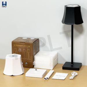 Lampu Meja LED Tanpa Kabel Isi Ulang untuk Dekorasi Rumah, Kamar Tidur, Restoran, Modern, Nirkabel, Baterai, Portabel, Hotel - Product Image 3