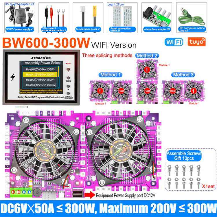 300W 200V 50A