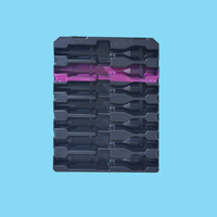 Bandeja de Plástico HDPE Apilable y Resistente para Transporte de Piezas de Automóviles de Gran Tamaño YZG