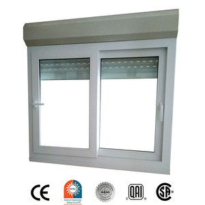 Finestra Scorrevole in Lega di Alluminio con Persiana Integrata, Certificata CE, Isolamento Acustico, Protezione Solare e Privacy per Edifici Residenziali - Product Image 1
