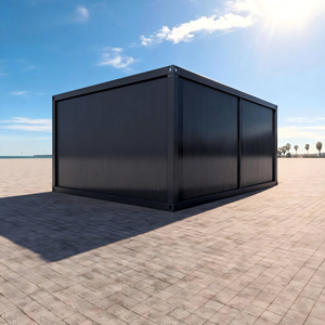 Contenedor Prefabricado Personalizado de Fábrica SS para Almacenamiento Exterior, Taller, Jardín, Cochera, Garaje, Refugio con Puerta Enrollable - Product Image 2