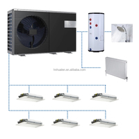 Midea 4.5 kW 1.5 HP 1.5 Toneladas MHC-V4WD2N7 R290 Bomba de Calor Monobloque Aire-Agua de Alta Eficiencia para Calentamiento de Agua Doméstico