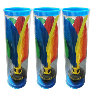 Volant de plage professionnel H21cm en plumes d'oie, 5 couches de caoutchouc, léger, écologique, haute durabilité, pour le jeu de Jianzi chinois - Product Image 6