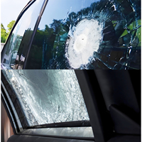 Bonne protection Vitres balistiques Personnalisées BR4 BR5 BR6 Niveau 7 Série 750 E38 Pare-brise pare-balles en verre