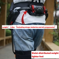 Exosquelette robotique ergonomique robuste pour l'aventure, équipement de rééducation électrique pour les jambes, durable, portable et léger