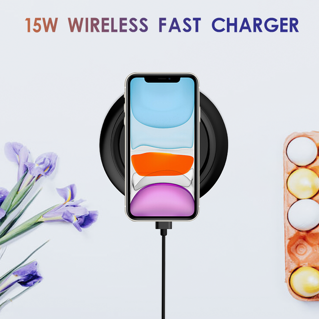 NEWQI C35 Magnetic Receiver 15W PD 3.0 for Certified Wireless Charger Pad for Mobile Phones