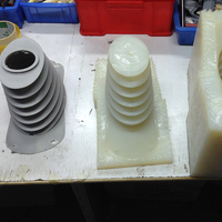 Prototipos Custom Silicon Mold Chinese Plastic Vacuum Casting Products Silicon Moulds Manufacture CNC Machining