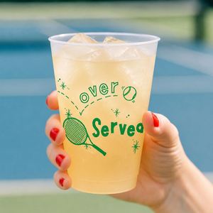 Vaso de Boda Personalizado de 12oz, Botella Desechable Transparente de PET para Bebidas, Leche, Té, con Tapa Sellada de Fácil Apertura, Grado Alimenticio, para Llevar, para Jugos - Product Image 1