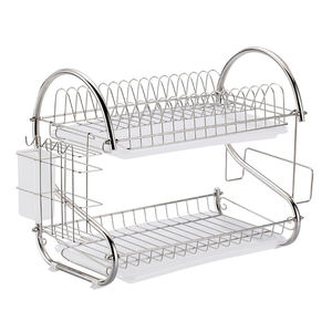 BX, gran oferta, y tendedero <span class=keywords><strong>escurridor</strong></span> <span class=keywords><strong>de</strong></span> <span class=keywords><strong>platos</strong></span> <span class=keywords><strong>de</strong></span> cocina, soportes y estantes <span class=keywords><strong>de</strong></span> almacenamiento <span class=keywords><strong>de</strong></span> alambre <span class=keywords><strong>de</strong></span> Metal - Product Image 4