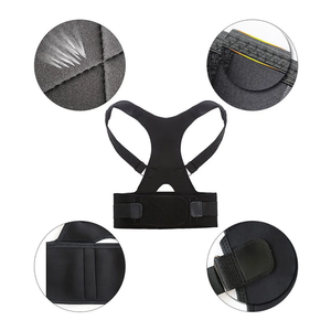 मुद्रा करेक्टर जिरडेल गर्भाशय ग्रीवा बैक लंबर समर्थन बेल्ट कॉर्सेट सीधे कमर ट्रेनर - Product Image 2