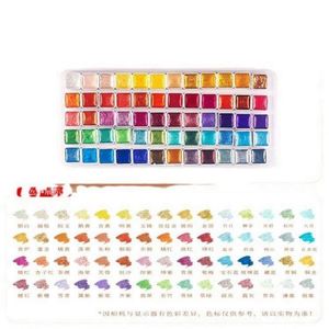 Juego de Pinturas de Acuarela Metálicas Camaleón de 15 Colores, 1 ml, en Pastillas Sólidas para Artistas, con Logotipo Personalizado para Papel, Lienzo y Vidrio - Product Image 6
