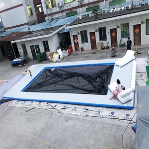 Tùy Chỉnh Xách Tay Inflatable Không Thấm Nước PVC Nổi Đại Dương Du Thuyền Inflatable Biển Hồ Bơi - Product Image 4