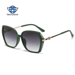 Teenyoun – <span class=keywords><strong>lunettes</strong></span> de soleil carrées en strass pour femmes, verres de luxe pour l'extérieur, nouvelle collection <span class=keywords><strong>2023</strong></span> - Product Image 3