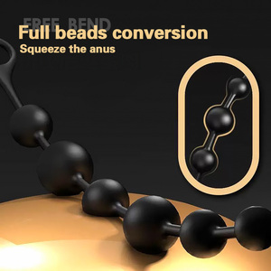 SEXBAY Plug Anale in Silicone per Principianti con Anello di Trazione, Diverse Misure per Uomini <span class=keywords><strong>e</strong></span> Donne, Giocattoli Sessuali per Adulti - Product Image 6