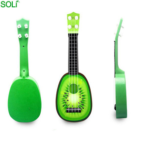 Simulation <span class=keywords><strong>Enfance</strong></span> Instruments Musicaux Ukulélé Jouets Jouet de Guitare En Plastique - Product Image 5