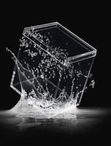 Kitchen Spice Storage Box Modern Multifunction Stackable Clear Acrylic Square <b>Canister</b> <b>Set</b> Lid Injection-Molded Food Grade - Product Image 4