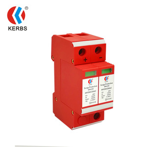 เครื่องป้องกันไฟกระชาก Kerbs Dc รุ่น Khys45-20ka/2 2p 20ka T2 Type Ip20 ได้รับการรับรองมาตรฐาน Ce - Product Image 1
