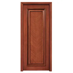 CASEN panel design wooden door French style for Villa luxury France style interior door