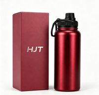 Botol Termos Stainless Steel 304 25oz, Flask Vakum Berinsulasi Kapasitas Besar untuk Olahraga dan Perjalanan, Tersedia Pesanan Grosir